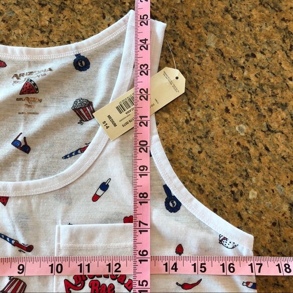 NWT S “AMERICAN BAE” RAZORBACK TOP - Picture 6 of 7